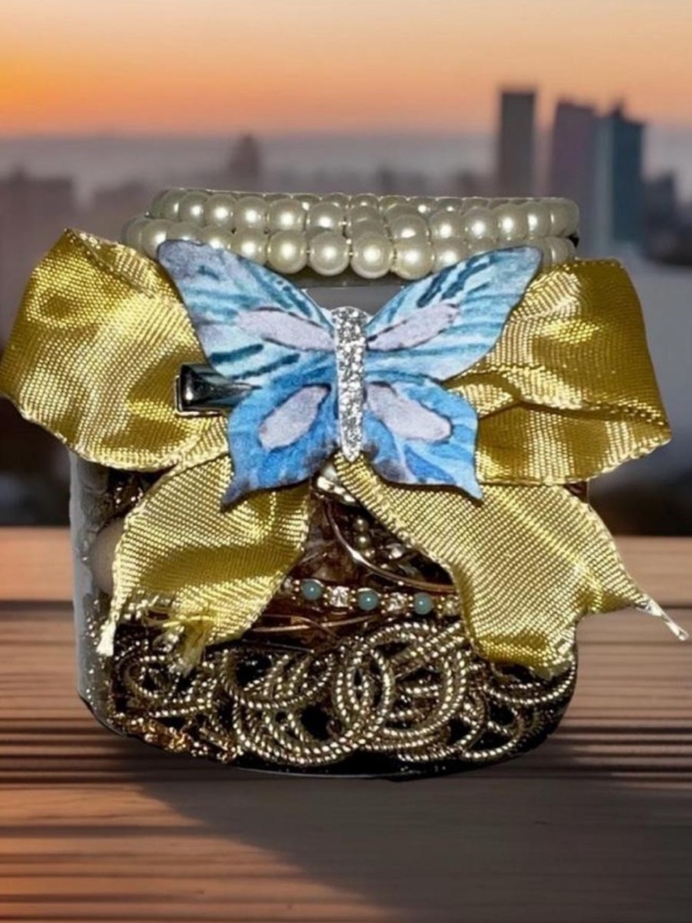 Roman princess themed Mystery Jewelry Jar #3